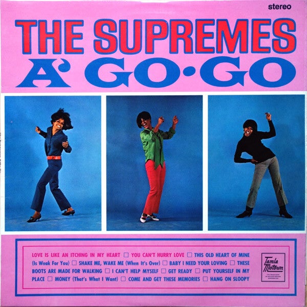 The Supremes ‎– A' Go Go (LP)