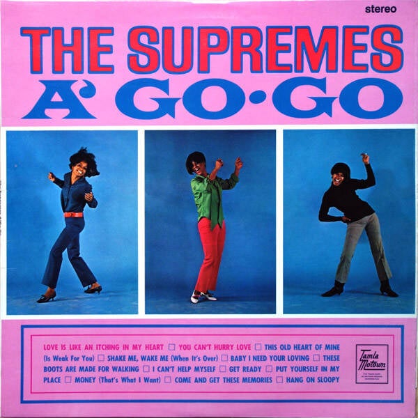 The Supremes ‎– A' Go Go (LP)