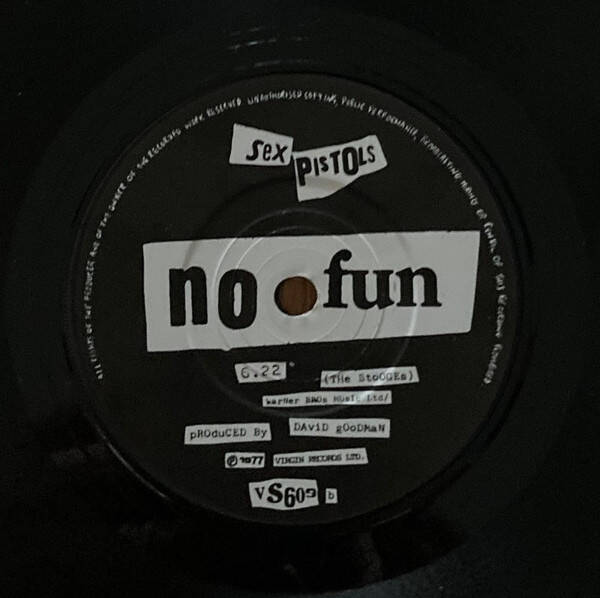 Sex Pistols – Anarchy In The U.K. / No Fun (7")