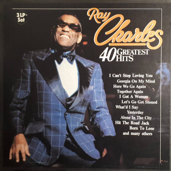 Ray Charles – 40 Greatest Hits (3LP)