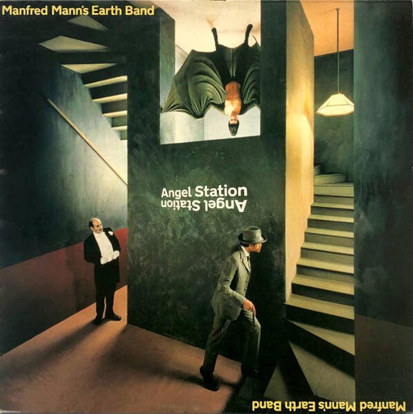 Manfred Mann's Earth Band – Angel Station (LP, Blå vinyl)