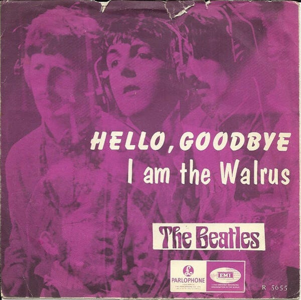 he Beatles – Hello, Goodbye (7")