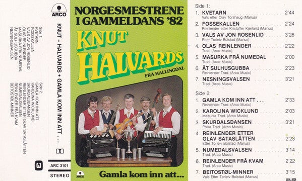 Knut Halvards – Gamla Kom Inn Att ... (Kassett)