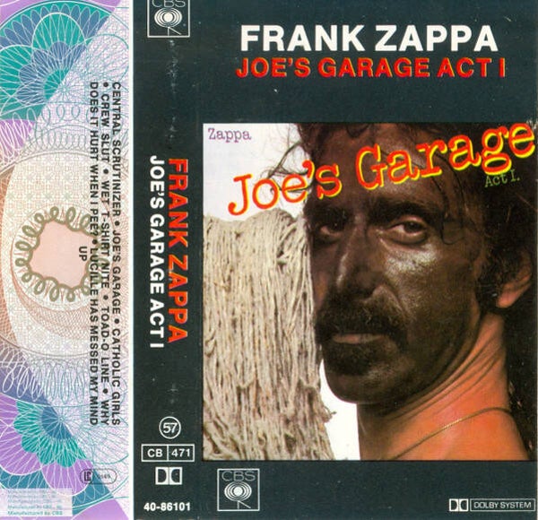 Frank Zappa – Joe's Garage Act I (Kassett)