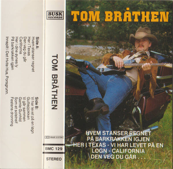 Tom Bråthen – Tom Bråthen (Kassett)