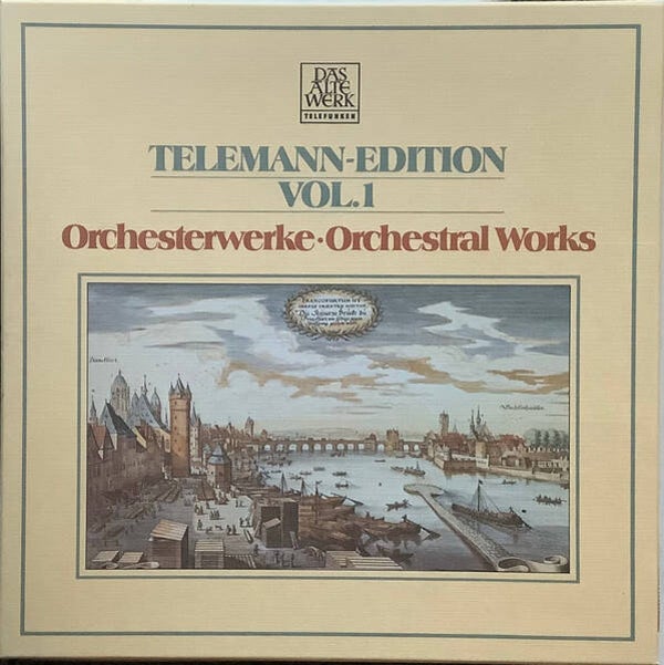 Georg Philipp Telemann - Concentus Musicus Wien Conducted By Nikolaus Harnoncourt, Concerto Amsterdam Conducted By Frans Brüggen – Orchesterwerke - Orchestral Works (5LP)
