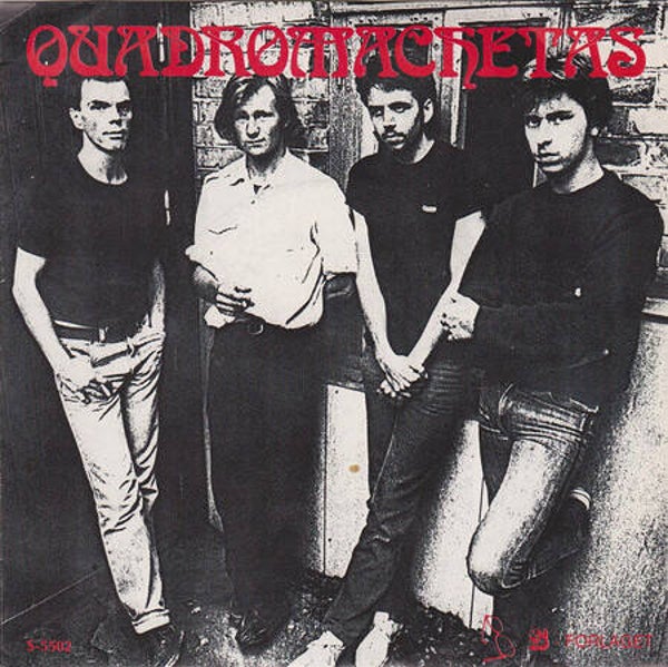 Quadromachetas ‎– Sossepappamamma (7")