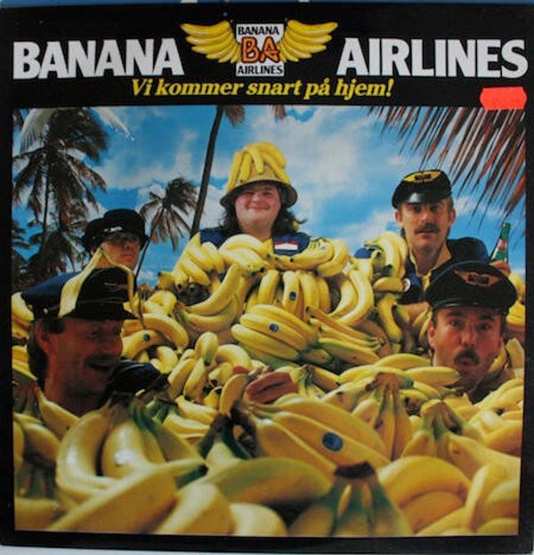 Banana Airlines – Vi Kommer Snart På Hjem (LP)