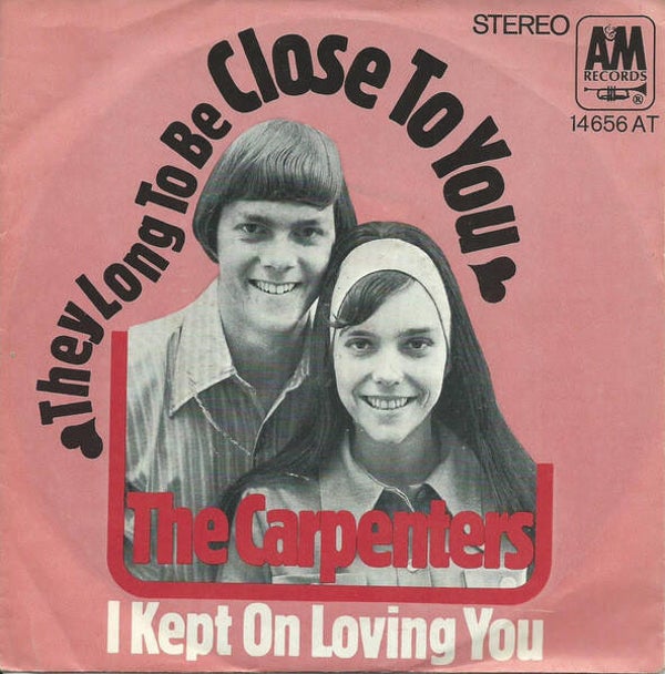 The Carpenters – (They Long To Be) Close To You (7")