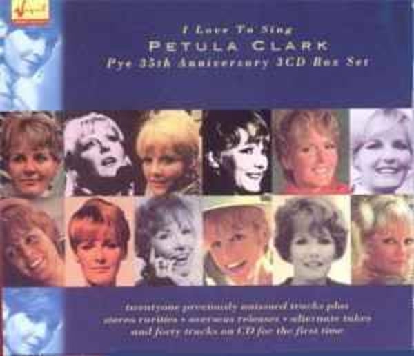 Petula Clark ‎– I Love To Sing (Pye 35th Anniversary 3CD Box Set)