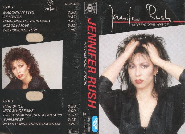 Jennifer Rush – Jennifer Rush (International Version) (Kassett)