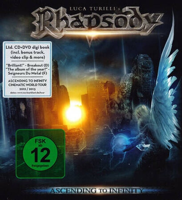Luca Turilli's Rhapsody – Ascending To Infinity (CD+DVD)