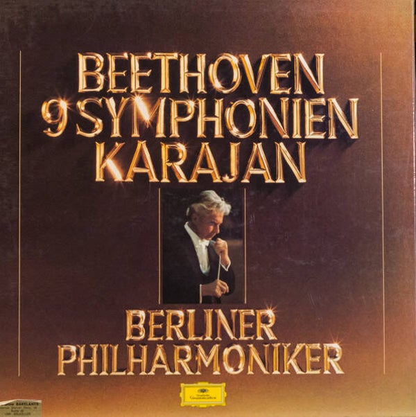 Beethoven / Karajan, Berliner Philharmoniker – 9 Symphonien (8LP)