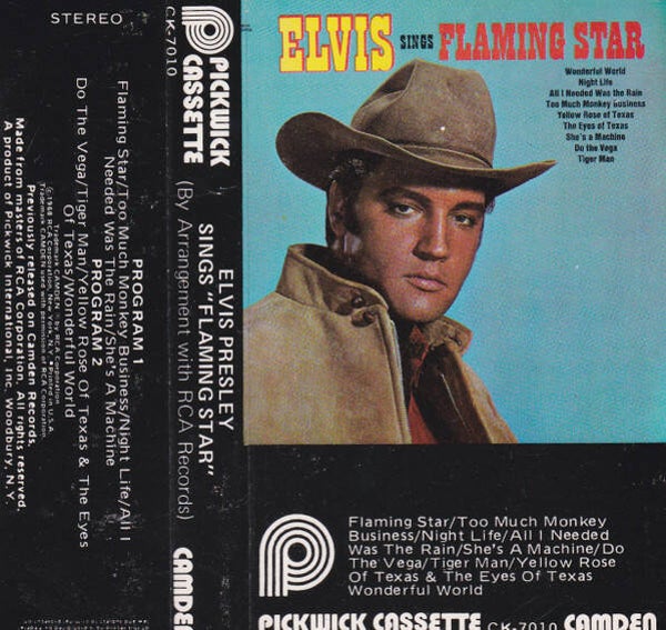 Elvis Presley – Elvis Sings Flaming Star (Kassett)