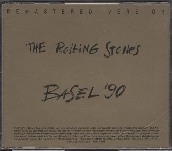The Rolling Stones – Basel '90 (2CD)