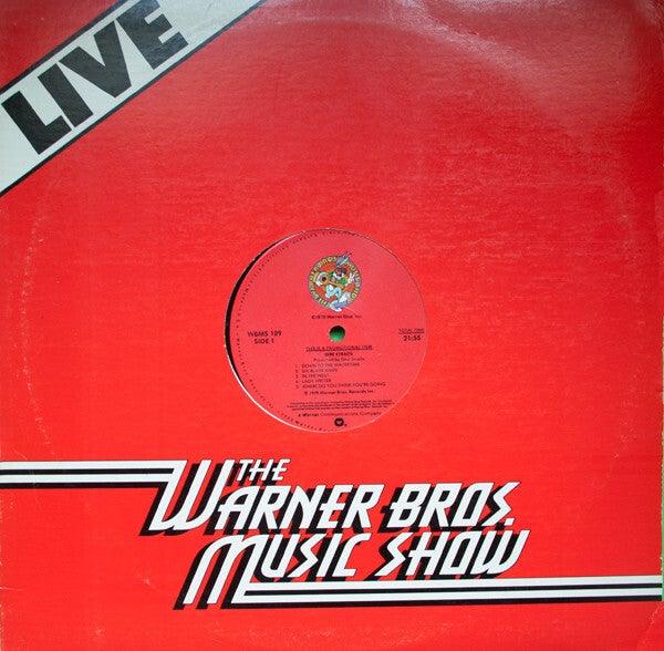 Dire Straits – Live (The Warner Bros. Music Show) (LP, Promo)