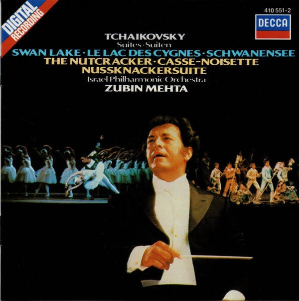 Tchaikovsky:  Suites From Swan Lake and  the The Nutcracker - Israel Philharmonic Orchestra/Mehta (CD)