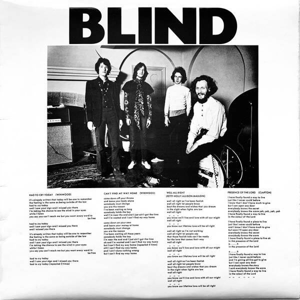 Blind Faith – Blind Faith (LP)