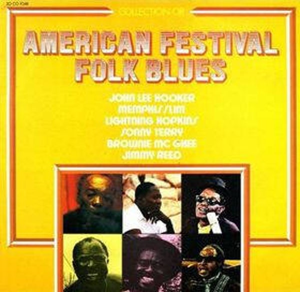 Diverse - Various – American Festival Folk Blues (LP)
