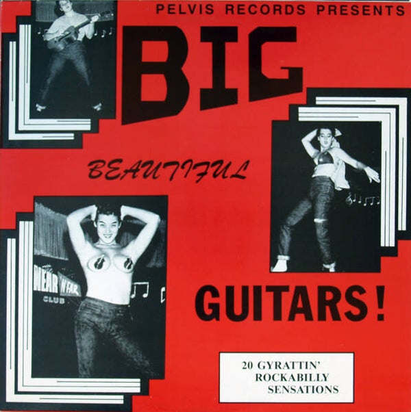 Diverse - Big Beautiful Guitars! - 20 Gyrattin' Rockabilly Sensations (LP)