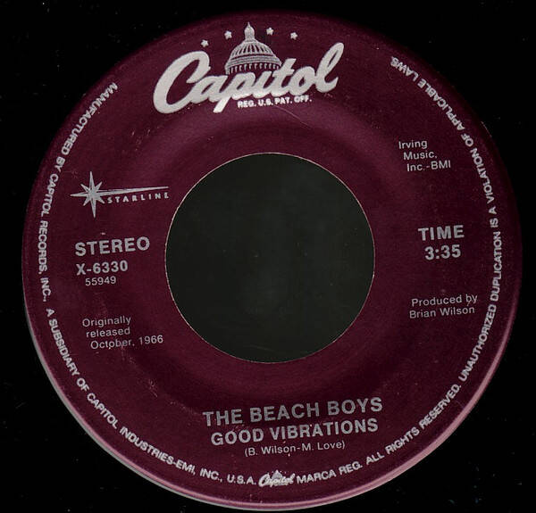 The Beach Boys – Good Vibrations / Wouldn't It Be Nice (7")
