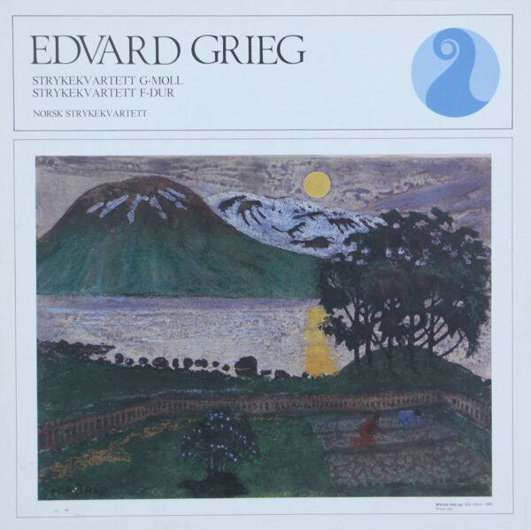 Edvard Grieg, Norsk Strykekvartett – Strykekvartett G-Moll / Strykekvartett F-Dur (LP)