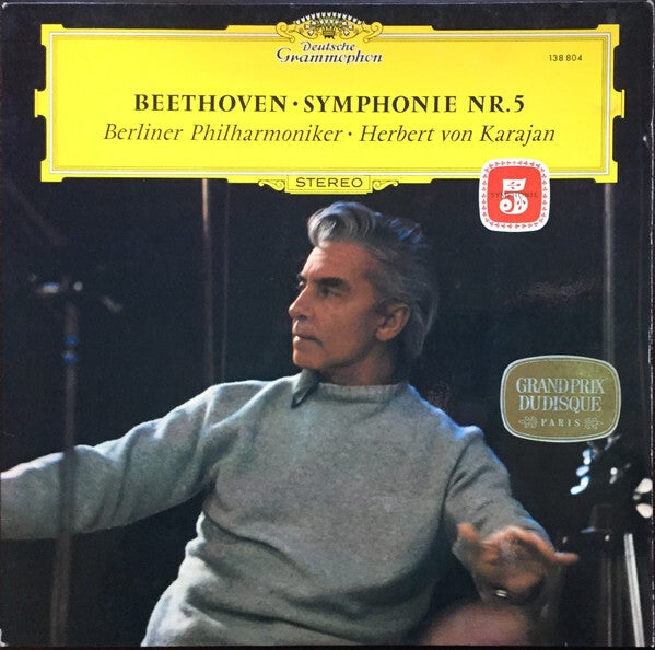 Berliner Philharmoniker • Herbert von Karajan – Beethoven Symphonie Nr.5 (LP)