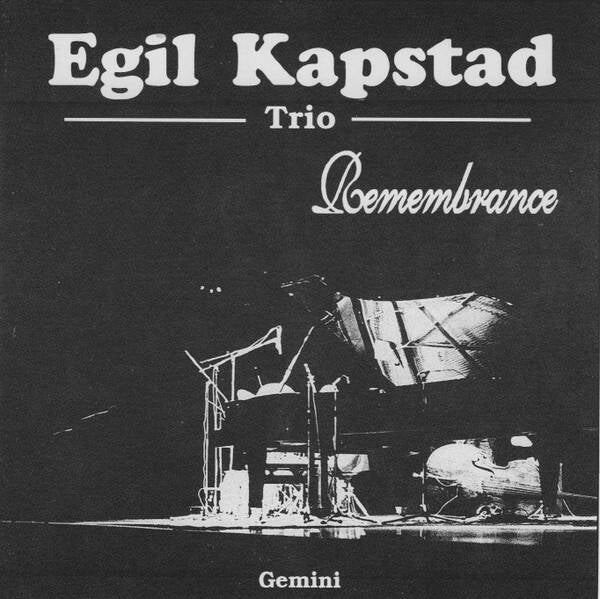 Egil Kapstad Trio ‎– Remembrance (CD)