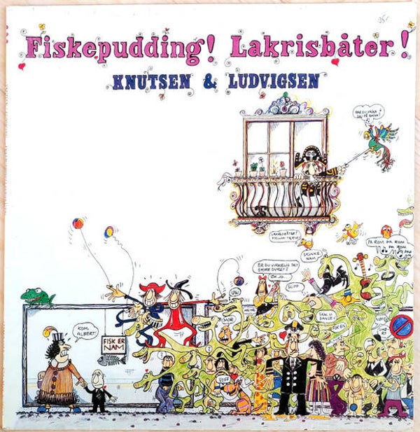 Knutsen & Ludvigsen – Fiskepudding! Lakrisbåter! (LP)