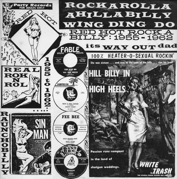 Diverse - Rockarolla Ahillabilly Wing Ding Do - Red Hot Rock A Billy: 1955-1962 (LP)