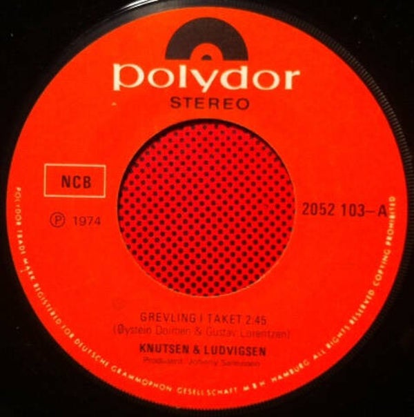 Knutsen & Ludvigsen – Grevling I Taket / Sjørøverkaptein Knutsen (7")