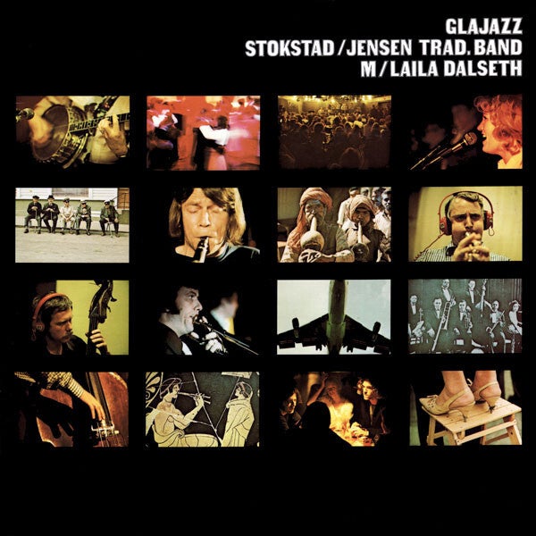 Stokstad / Jensen Trad.Band M/ Laila Dalseth – Glajazz (LP)