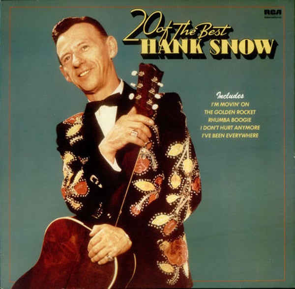 Hank Snow – 20 Of The Best (LP)