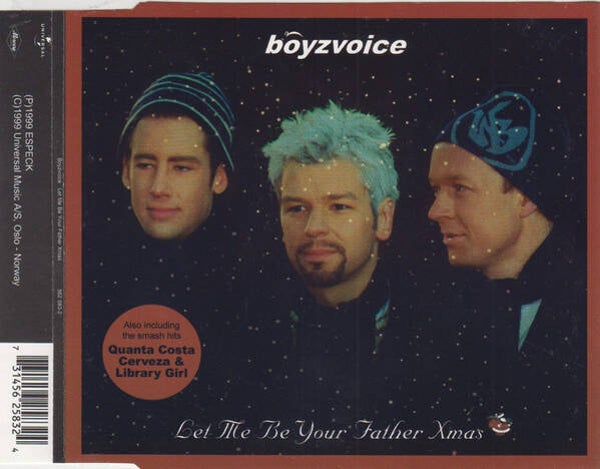 Boyzvoice – Let Me Be Your Father Xmas (CD maxi-singel)