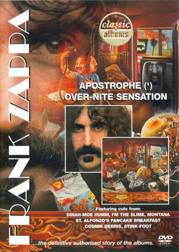 Frank Zappa – Apostrophe (') / Over-Nite Sensation (DVD)