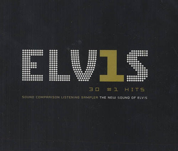 Elvis Presley ‎– 30 #1 Hits Sound Comparison Listening Sampler (The New Sound Of Elvis) (CD, promo)