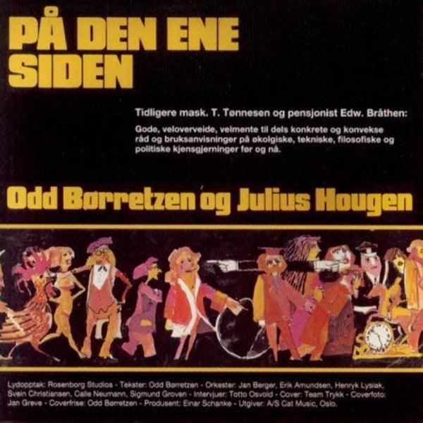 Odd Børretzen og Julius Hougen ‎– På Den Ene Siden (LP)