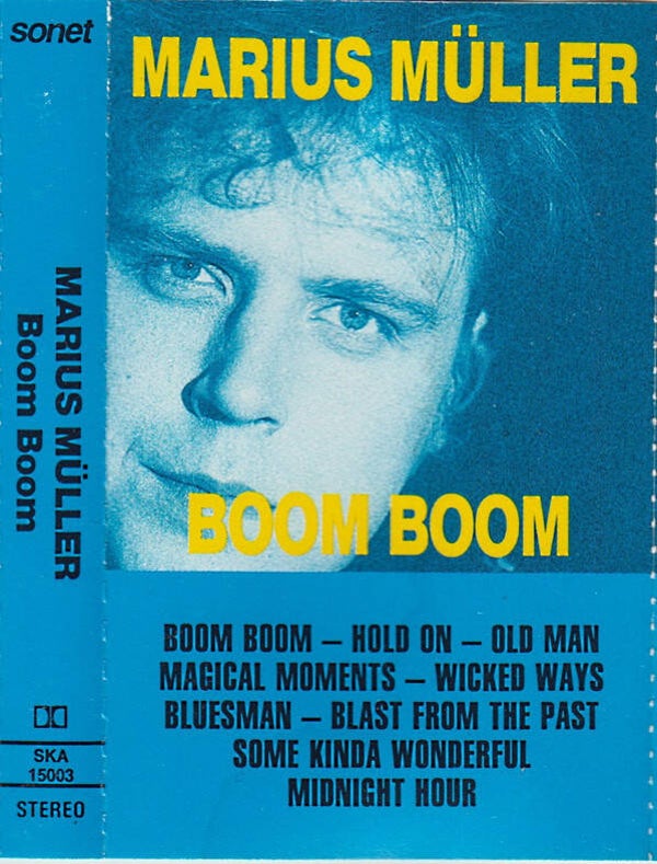 Marius Müller ‎– Boom Boom (Kasett)