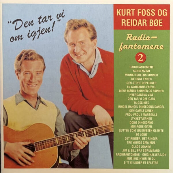 Kurt Foss Og Reidar Bøe – Radiofantomene 2 (CD)
