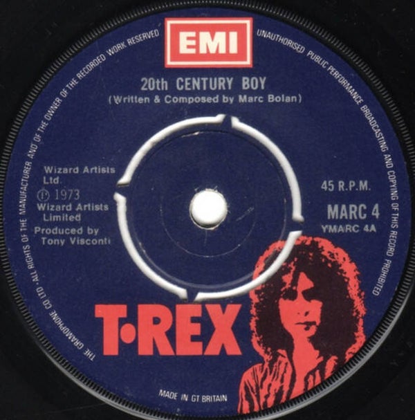 T•Rex – 20th Century Boy/Free Angel (7")