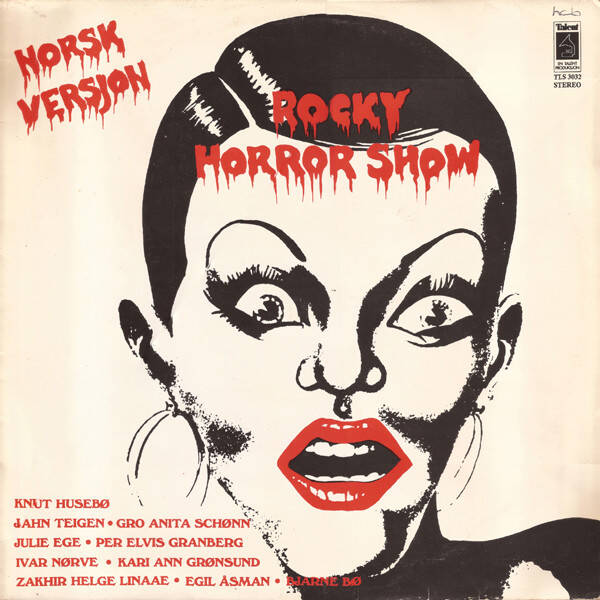 Diverse artister - Rocky Horror Show (Norsk Versjon) (LP)