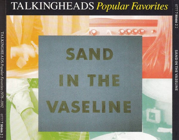 Talkingheads – Sand In The Vaseline - Popular Favorites 1976-1992 (2CD)