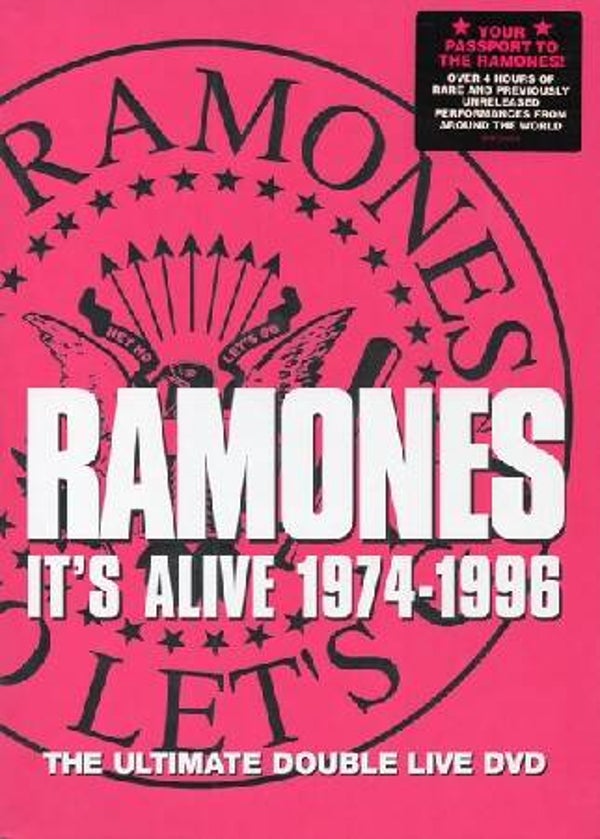 Ramones – It's Alive 1974-1996 (2 DVD)
