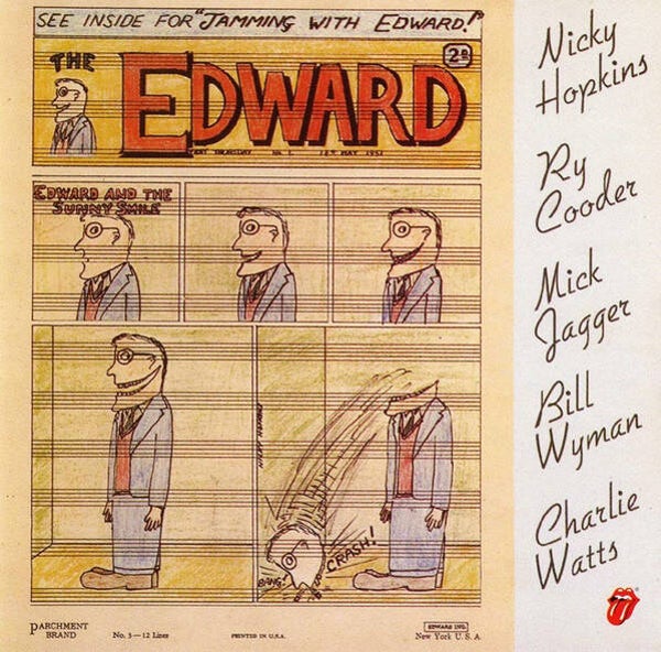 Nicky Hopkins, Ry Cooder, Mick Jagger, Bill Wyman, Charlie Watts – Jamming With Edward! (CD)