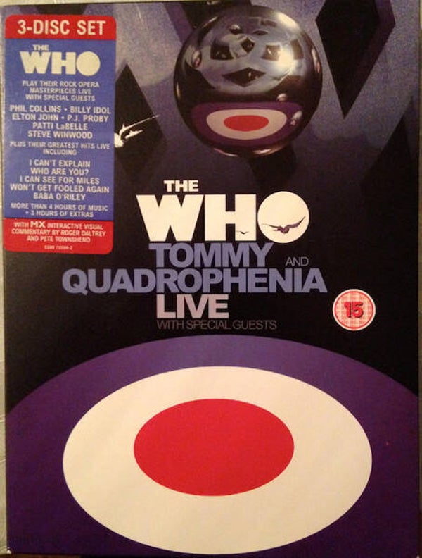 The Who – Tommy And Quadrophenia Live With Special Guests (3 DVD)