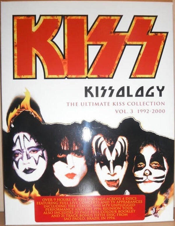 Kiss – Kissology: The Ultimate Kiss Collection Vol. 3 1992-2000 (4 DVD)