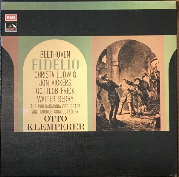 Beethoven, Christa Ludwig, Jon Vickers, Gottlob Frick, Walter Berry, The Philharmonia Orchestra And Chorus Conducted By Otto Klemperer – Fidelio (3LP)