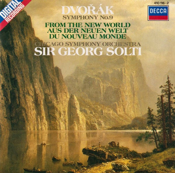 Dvořák, Chicago Symphony Orchestra, Sir Georg Solti – Symphony No. 9 From The New World = Aus der Neuen Welt = Du Nouveau Monde (CD)