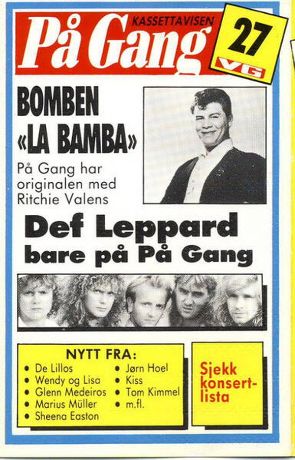 Diverse - Kassett-Avisen Musikk På Gang 27 (Kassett)