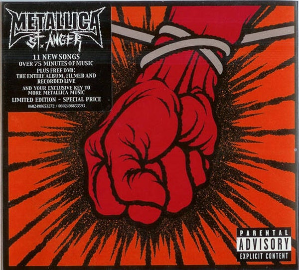 Metallica – St. Anger (CD+DVD)